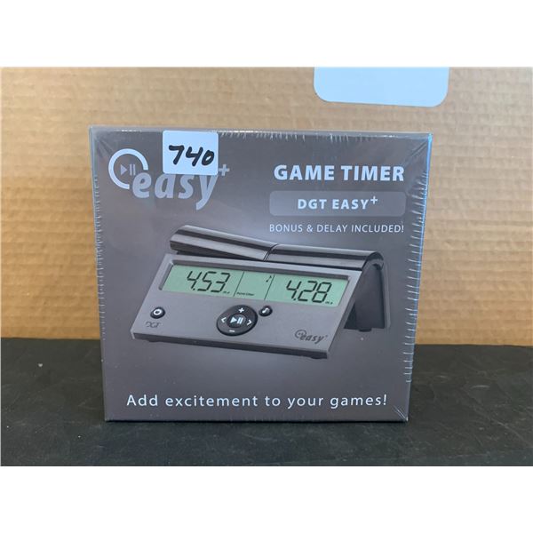 Easy Game Timer DGT Easy+ Bonus And Delay Included