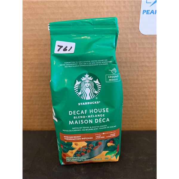 Starbucks Decaf House Blend Medium Roast 340g Bag BB July 2025