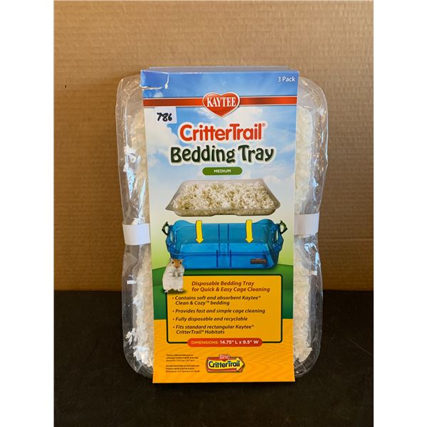 CritterTrail Bedding Tray 3 Pack Medium