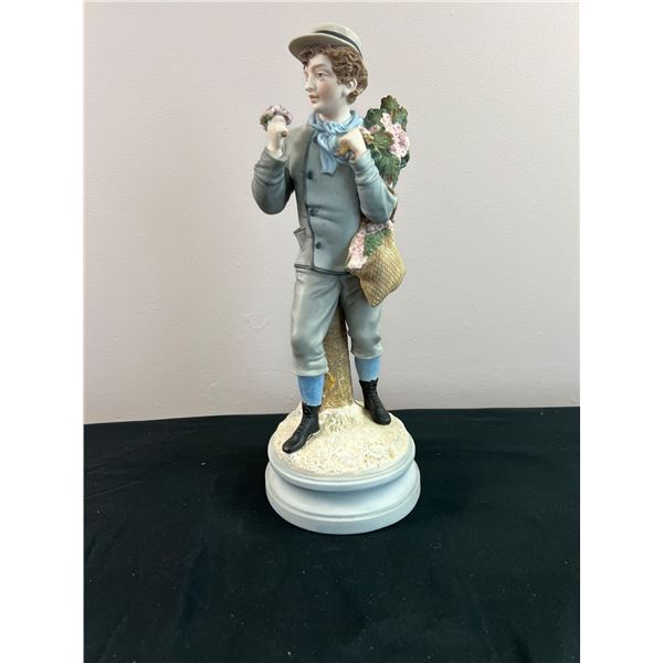 Vintage Parian Porcelain Man