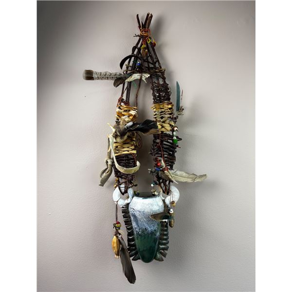 Whimsical Art Glass Sculpture