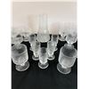 Image 3 : Crystal Ice Patterned Glassware