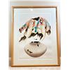 Image 1 : "Ghost Dance" Original Watercolour Painting by, Rhonda Galper