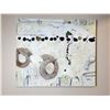 Image 1 : Original Abstract Canvas Painting by, Junko