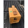 Vintage Shoe Shine Wood Stand with Contents