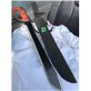 As New Machette w/Sheath 440 Steel