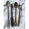 Image 1 : 2 Large Metal Spoons, Wood Spoon and Soldering