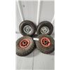 Image 1 : 4 Wagon Tires