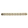 Image 1 : Antique Victorian 9k Yellow Gold Pave Set Bead Seed Pearls Long Bar Pin Brooch