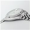 Image 6 : Rolex Mens Stainless Steel White Diamond Lugs And Sapphire Datejust 36MM