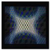 Image 1 : Cheyt - Stri - Ton de la serie Structures Universelles De LHexagone by Vasarely