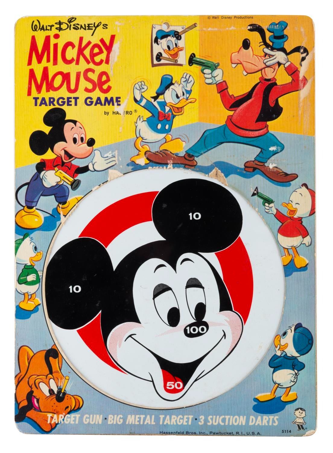 A Mickey Mouse Magnetic Target Game.