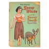 Image 1 : Large 1938 “Snow White and the Seven Dwarfs” Paper Dolls.