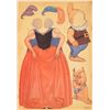 Image 3 : Large 1938 “Snow White and the Seven Dwarfs” Paper Dolls.