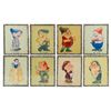 Image 1 : A Set of “Snow White and the Seven Dwarfs” Tin Framed Prints.