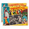 Image 1 : A Pair of "Snow White and the Seven Dwarfs" Mexican Lobby Cards.