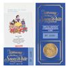 Image 3 : A Snow White 50th Anniversary Ticket and Coin.