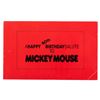 Image 1 : A Mickey's 50th Birthday Ad for Commemorative Cels.