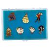 Image 1 : A Set of Seven “Beauty and the Beast” Pins.