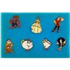 Image 2 : A Set of Seven “Beauty and the Beast” Pins.