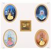 Image 2 : A Framed Disney Princess Pin Set.