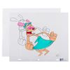 Image 1 : A Ren “The Ren & Stimpy Show” Production Cel and Drawing.