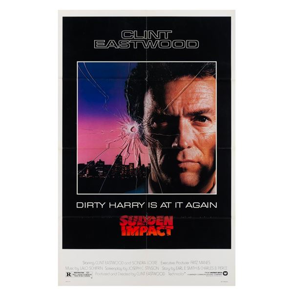 A "Sudden Impact" One-Sheet Poster.