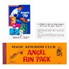 Image 1 : A 1966 Magic Kingdom Club Angel Fun Pack Ticket Book.