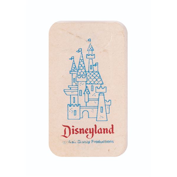 An Early Disneyland Salt Packet.