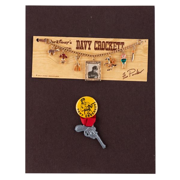 An Official Davy Crockett Charm Bracelet.