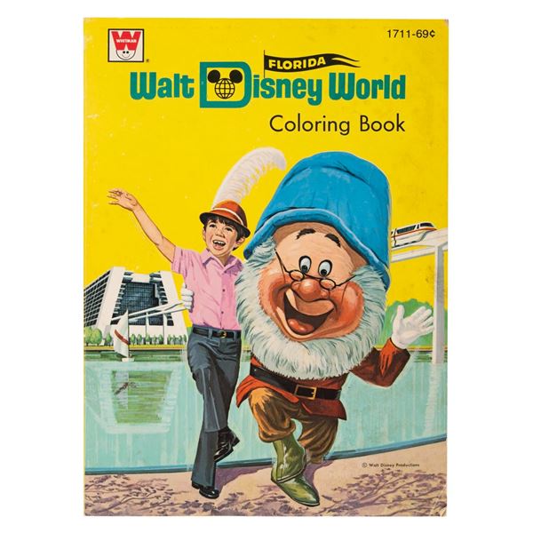 A Walt Disney World Coloring Book.