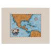 Image 1 : A Disney Cruise Lines Panama Canal Map Print.