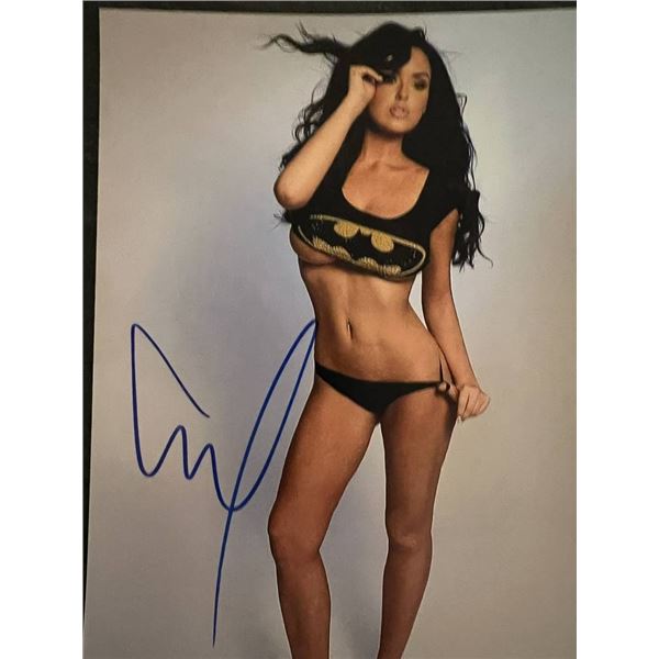 Abigail Ratchford signed photo