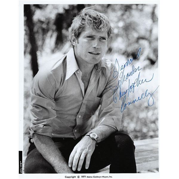 Peyton Place's Christopher Connelly signed photo