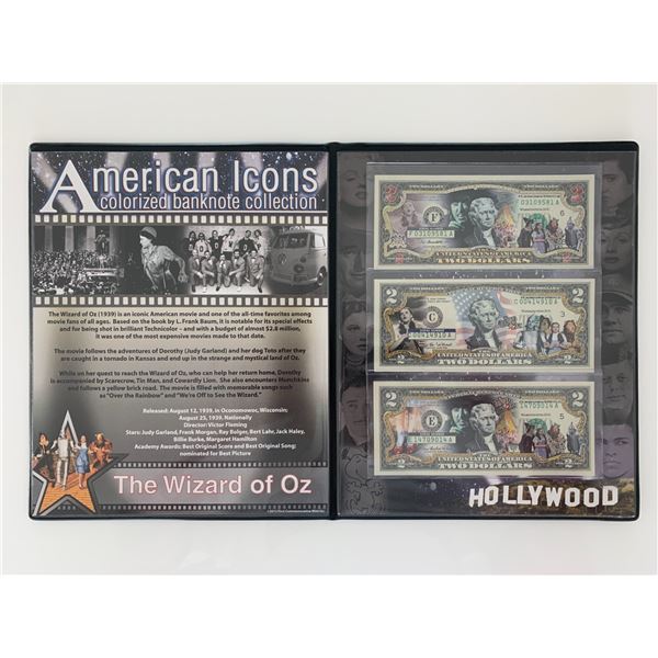 Wizard of Oz unsigned commemorative currency