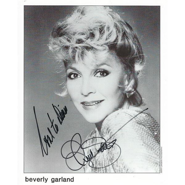 Beverly Garland signed photo