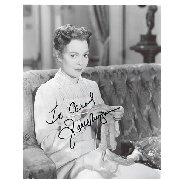 Jane  (Wyman) Reagan signed movie photo