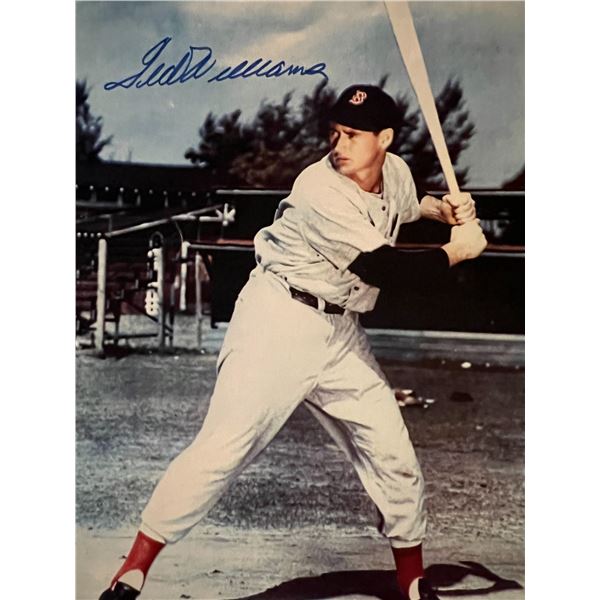 Boston Red Sox Ted Williams signed photo