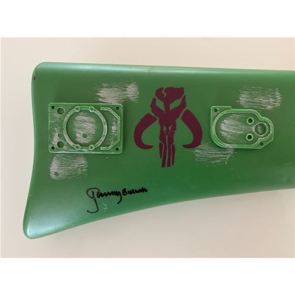 Star Wars Boba Fett signed Blaster JSA