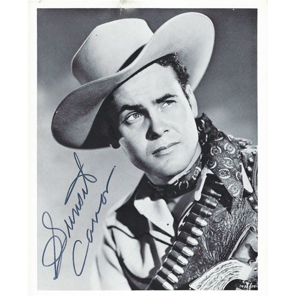 Days of Buffalo Bill Sunset Carson signed photo