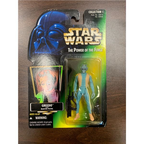Star Wars unsigned Greedo action figure