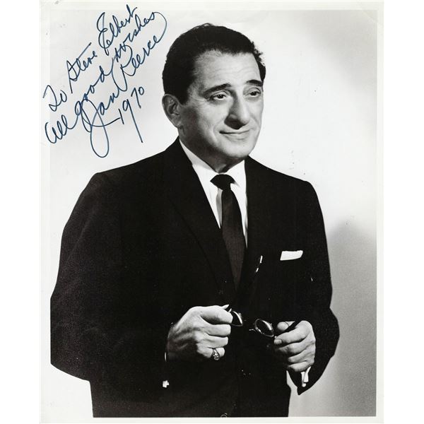Jan Peerce signed photo