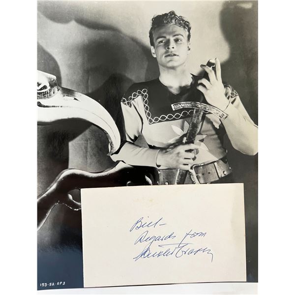 Flash Gordon Buster Crabbe original signature