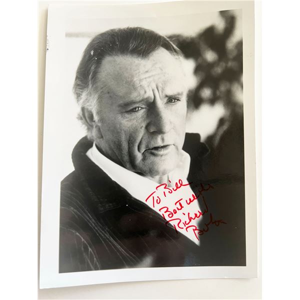 Richard Burton signed photo