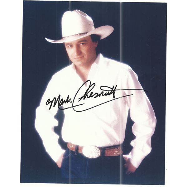 Mark Chesnutt signed photo