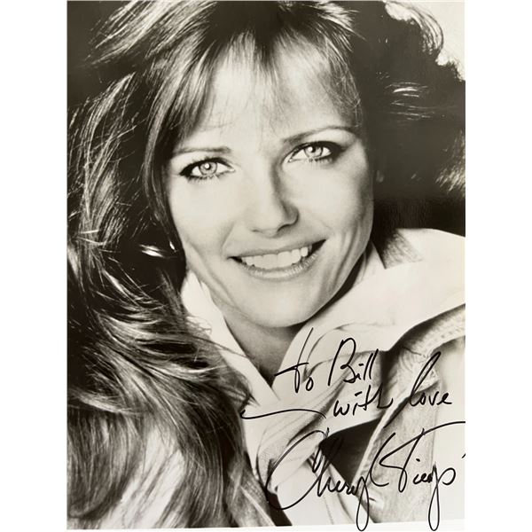 Supermodel Cheryl Tiegs signed photo