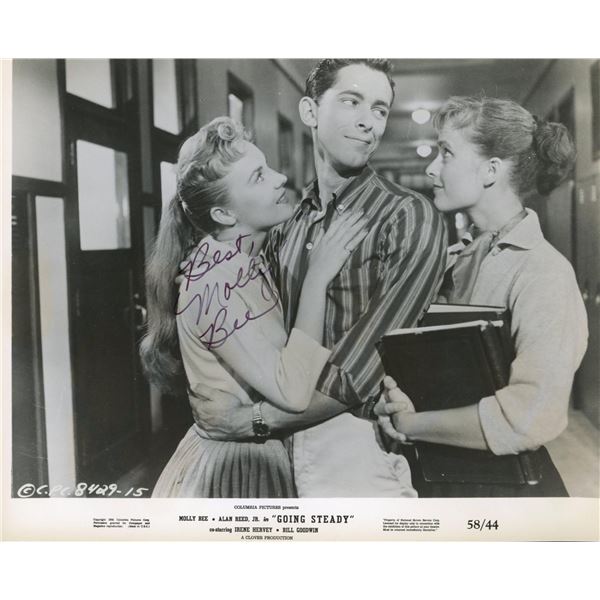 Going Steady Molly Bee signed lobby card