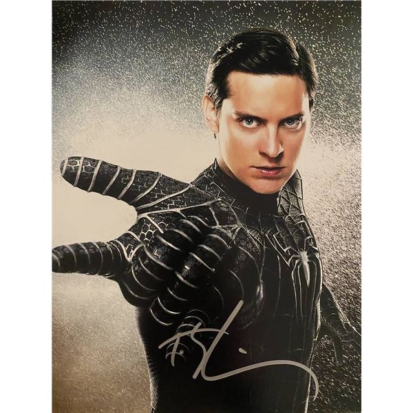 Spiderman Tobey Maguire signed movie photo