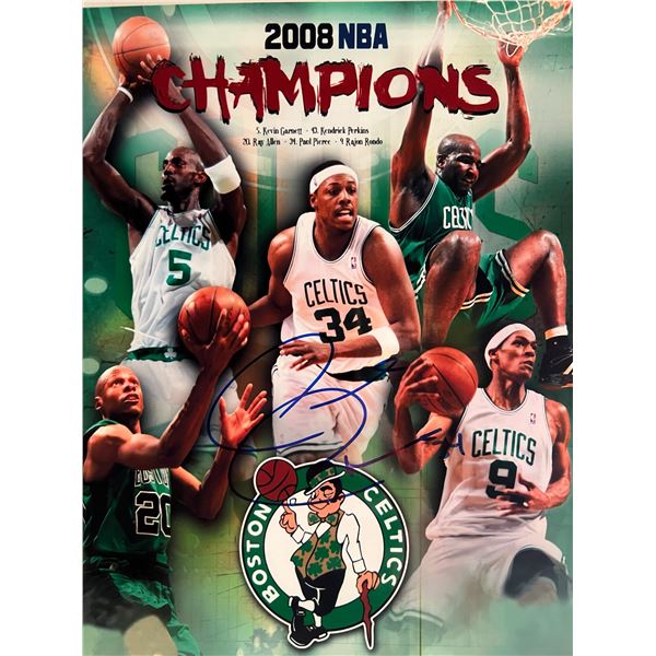 Paul Pierce signed photo