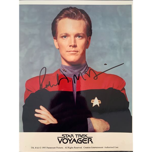 Star Trek Voyager Robert Duncan McNeill signed photo